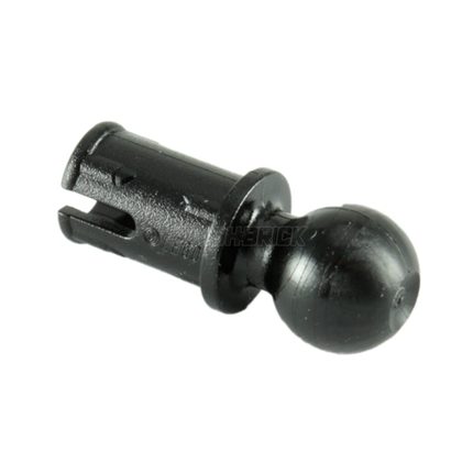 LEGO Technic, Pin with Friction Ridges and Tow Ball (Undetermined Type), Black [6628] 662826