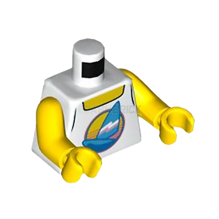 LEGO Minifigure Torso - Tank Top/Singlet, Sailboat Print [973pb3572c01]