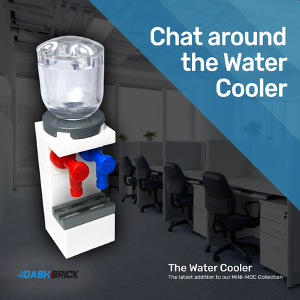 LEGO "The Water Cooler" - Office Chilled & Hot Water Dispenser [MiniMOC]
