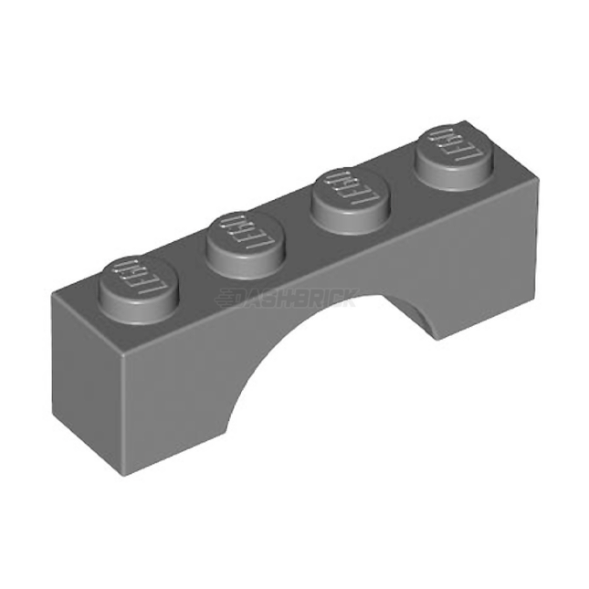 LEGO Brick, Arch with Bow 1 x 4, Dark Grey [3659] 4210999