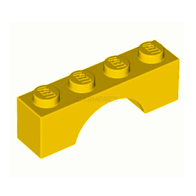 LEGO Brick, Arch with Bow 1 x 4, Yellow [3659]