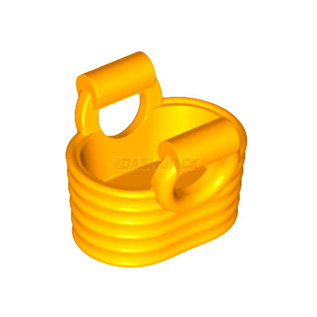 LEGO Minifigure Accessory - Basket/Bag, Bright Light Orange [93092]