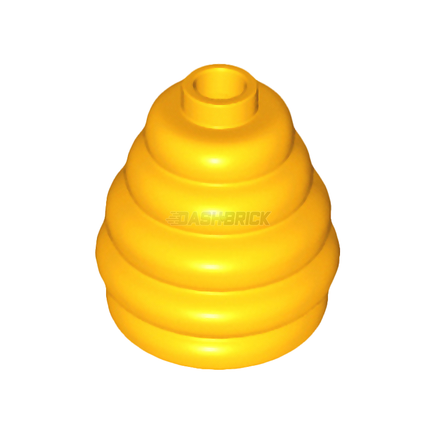LEGO Beehive - Cone 2 x 2 x 1 2/3, Stacked Rings, Bright Light Orange [35574]