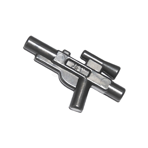 LEGO Minifigure Weapon - Weapon Gun/Pistol/Blaster Large (Star Wars), Black [58247]