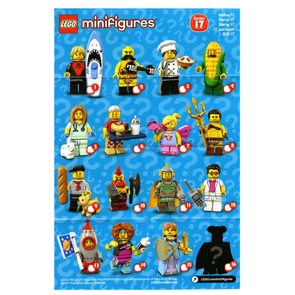 LEGO Collectable Minifigures - Gourmet Chef (3 of 16) [Series 17]