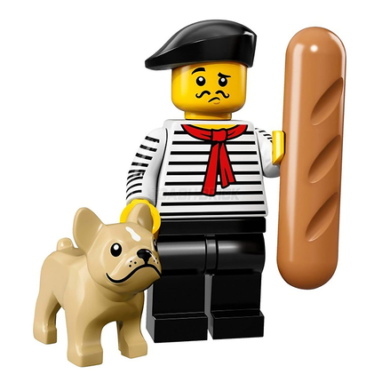 LEGO Collectable Minifigures - French Man (Connoisseur) (9 of 16) [Series 17]