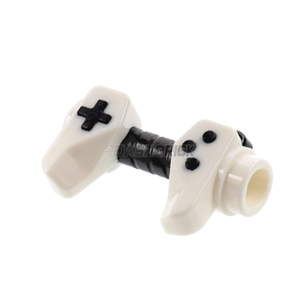 LEGO Minifigure Accessory - Video Game Controller, White [65080pb02]