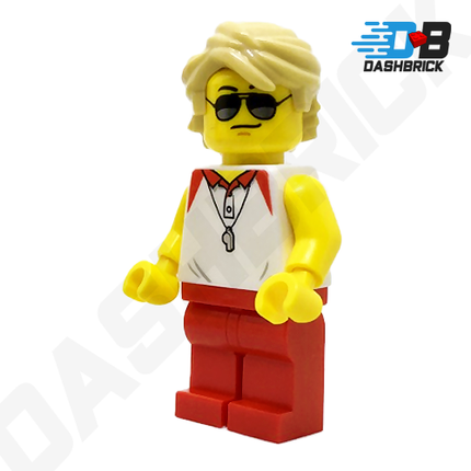 LEGO Minifigure - City Beach Lifeguard [CITY]