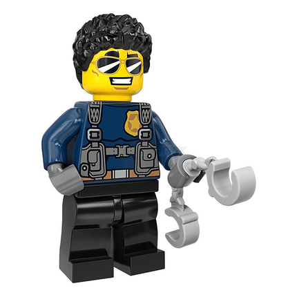 LEGO Minifigure - "Duke DeTain", Police Officer [CITY]