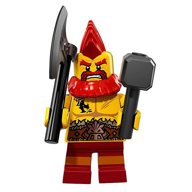 LEGO Collectable Minifigures - Battle Dwarf (10 of 16) [Series 17]