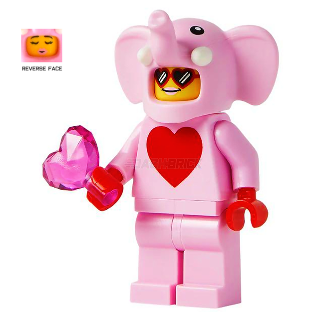 LEGO Minifigure - Love Elephant Costume, Valentine Love Heart [Limited Edition]