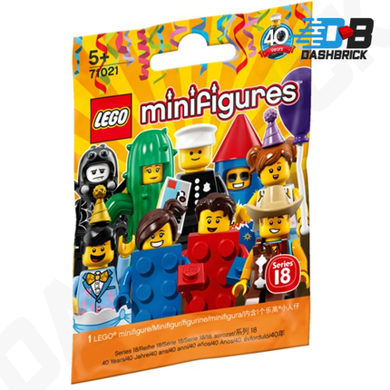 LEGO Collectable Minifigures - Firework Guy (5 of 17) [Series 18]