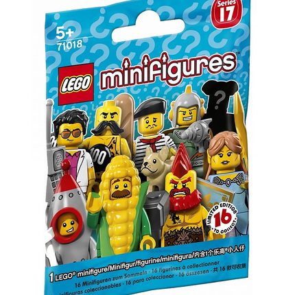 LEGO Collectable Minifigures - Sausage Man/Hot Dog Vendor (6 of 16) [Series 17]