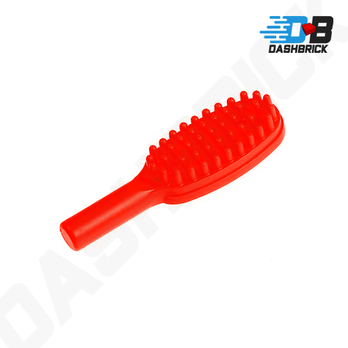 LEGO Minifigure Accessories - Hairbrush/Brush, Red [3852b]