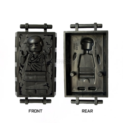 LEGO Minifigure - Han Solo in Carbonite (Block with Handles) [STAR WARS]