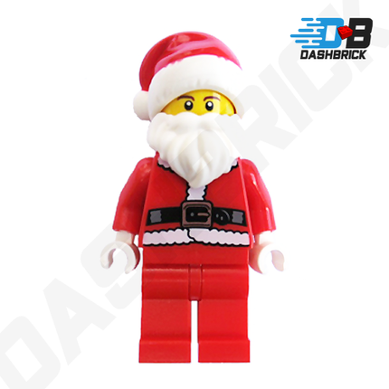 LEGO Minifigure - Santa, Red Legs, Fur Lined Jacket [Christmas]