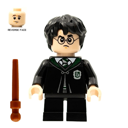 LEGO Minifigure - Harry Potter, Slytherin Robe, Gregory Goyle Transformation [HARRY POTTER]