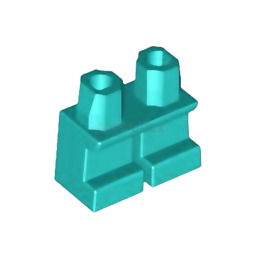 LEGO Minifigure Parts - Short Hips and Legs, Children, Dark Turquoise [41879]