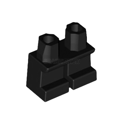 LEGO Minifigure Parts - Short Hips and Legs, Children, Black [41879]