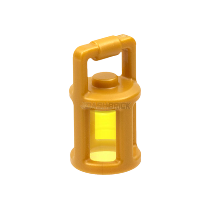 LEGO Minifigure Accessory - Lantern, Pearl Gold [37776/3062b]