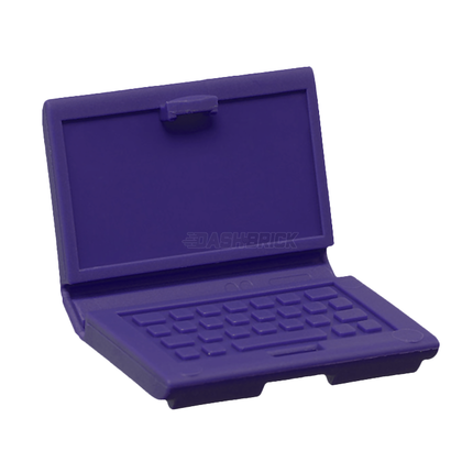 LEGO Minifigure Accessory - Laptop, Folding, Dark Purple [62698]