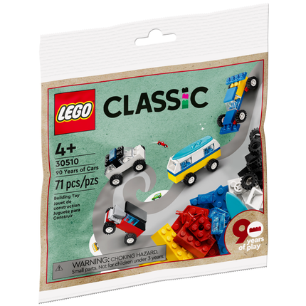 LEGO Classic - 90 Years of Cars Polybag [30510]