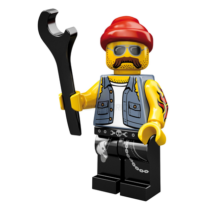 LEGO Collectable Minifigures - Motorcycle Mechanic (16 of 16) [Series 10]