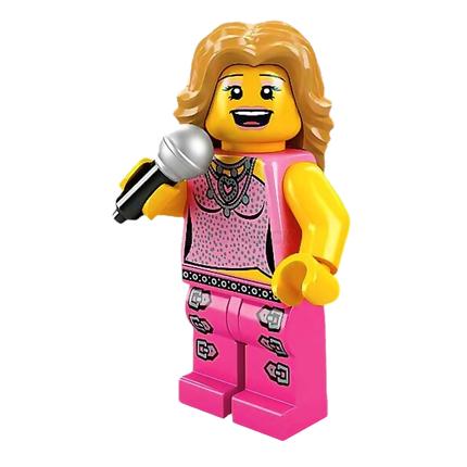 LEGO Collectable Minifigures - Pop Star (11 of 16) Series 2