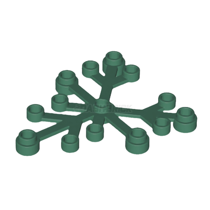 LEGO Plant Leaves 6 x 5, Sand Green [2417]