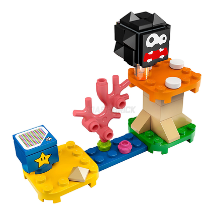 LEGO Super Mario Fuzzy & Mushroom Platform, Expansion Set Polybag [30389]