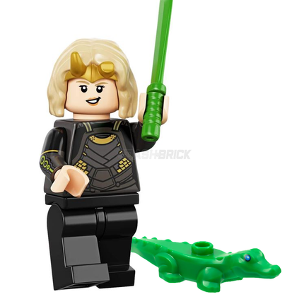 LEGO Collectable Minifigures - Sylvie & Crocodile (7 of 12) [Marvel Studios Series 1]