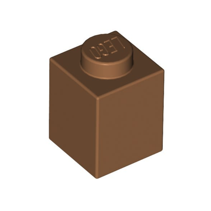 LEGO Brick 1 x 1, Medium Nougat [3005]