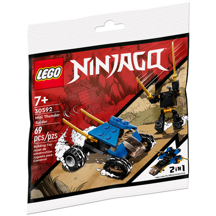 LEGO Ninjago - Mini Thunder Raider, 2 in 1 Polybag [30592]