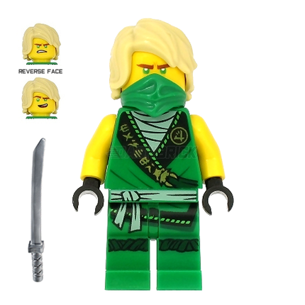 LEGO Minifigure - Lloyd, Legacy, Rebooted, 'MASTER' Torso (2020) [NINJAGO]