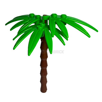 LEGO "Broadleaf Palm" - Brick Built Tree, Green [MiniMOC]