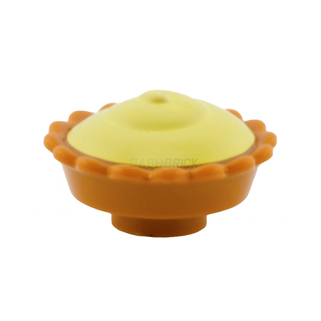LEGO Minifigure Food - Pie with Bright Yellow Cream [3568pb002 / 93568pb002]