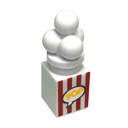 LEGO Minifigure Food - Popcorn, Box [MiniMOC]