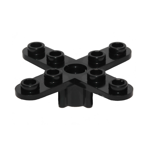 LEGO Propeller 4 Blade 5 Diameter with Rounded Ends and Closed Hub, Black [67737] 6324143