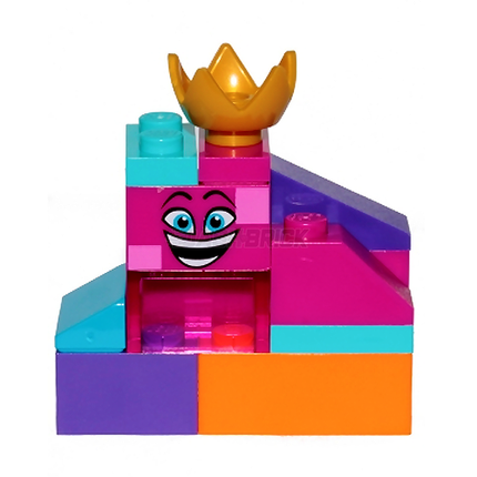 LEGO Minifigure - Queen Watevra Wa'Nabi, Small Pile of Bricks Form 2 [THE LEGO MOVIE]