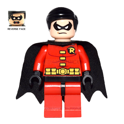 LEGO Minifigure - Robin, Black Cape (2012) [DC COMICS]