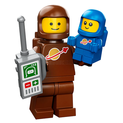 LEGO Collectable Minifigures - Brown Astronaut and Spacebaby (3 of 12) [Series 24] SEALED