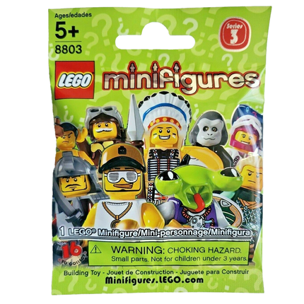 LEGO Collectable Minifigures - Tennis Player (10 of 16) [Series 3]