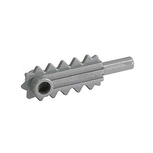 LEGO Minifigure Accessory - Tool, Chainsaw Blade, Dark Grey [6117]