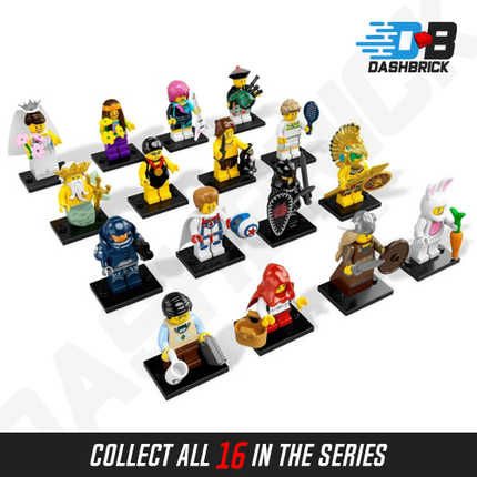 LEGO Collectable Minifigures - Aztec Warrior (2 of 16) Series 7