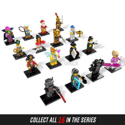 LEGO Collectable Minifigures - Red Cheerleader (13 of 16) Series 8