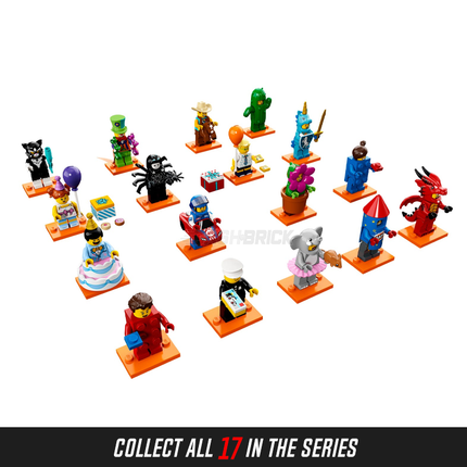 LEGO Collectable Minifigures - Brick Suit Girl (3 of 17) [Series 18]