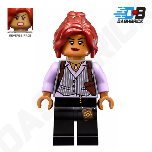 LEGO Minifigure - Barbara Gordon, Pinstripe Vest [DC COMICS]