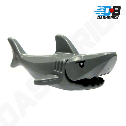 LEGO Minifigure Animal - Shark, Dark Grey [14518c01pb01]
