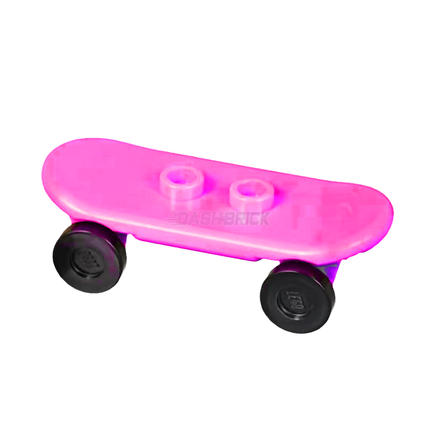 LEGO Minifigure Accessory - Skateboard, Bright Pink [42511c01]
