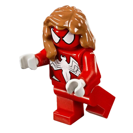 LEGO Minifigure - Spider-Girl, Red Outfit (2016) [MARVEL: Spider-Man]
